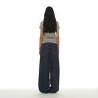 PARTIMENTO WOMEN PERIOD PRINTED TEE_MELANGE