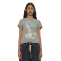 PARTIMENTO WOMEN PERIOD PRINTED TEE_MELANGE