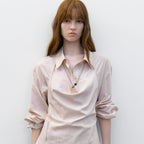 ATELIER NAIN N HALTER SLEEVELESS LAYERED BLOUSE (BL-4404)