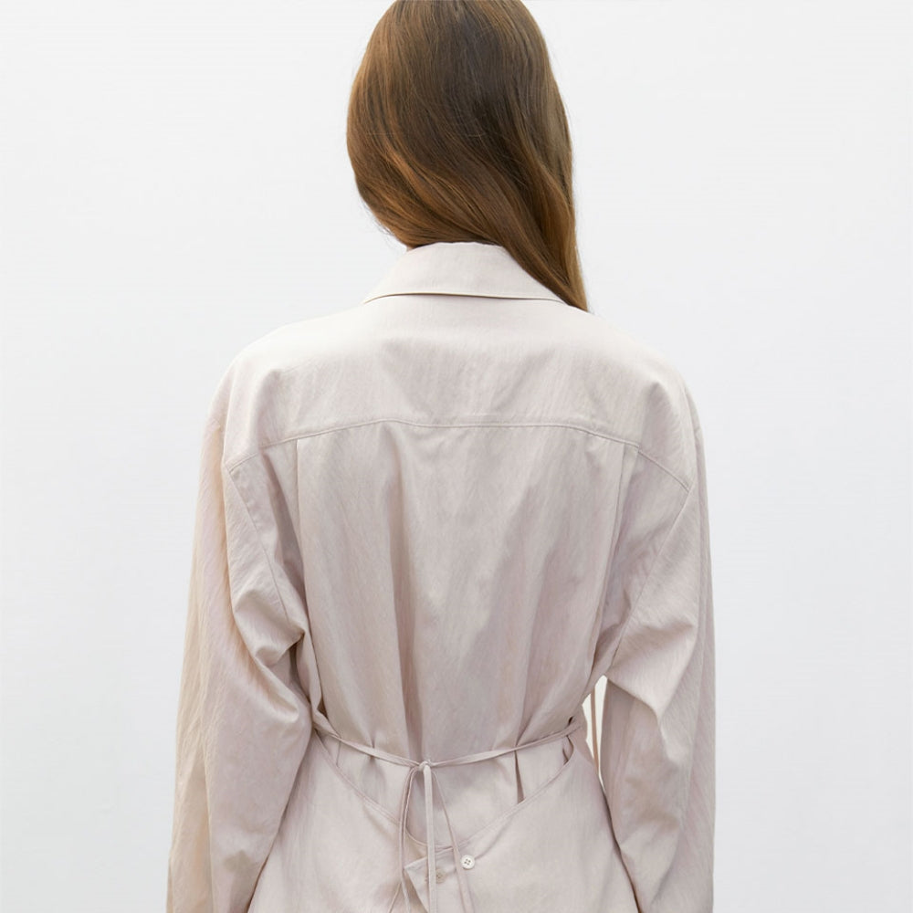 ATELIER NAIN N HALTER SLEEVELESS LAYERED BLOUSE (BL-4404)