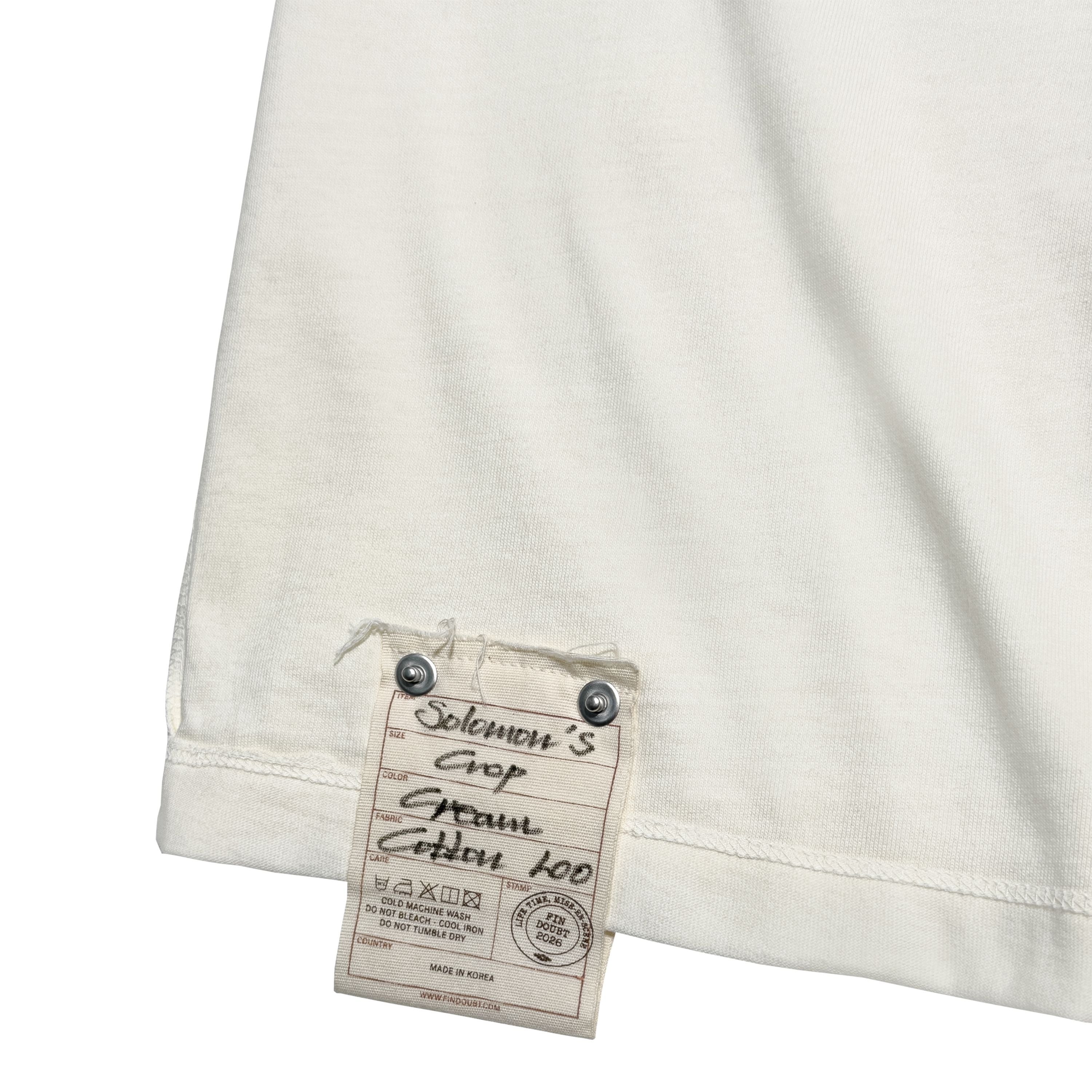 FINDOUBT Solomon Graphic (Cream)