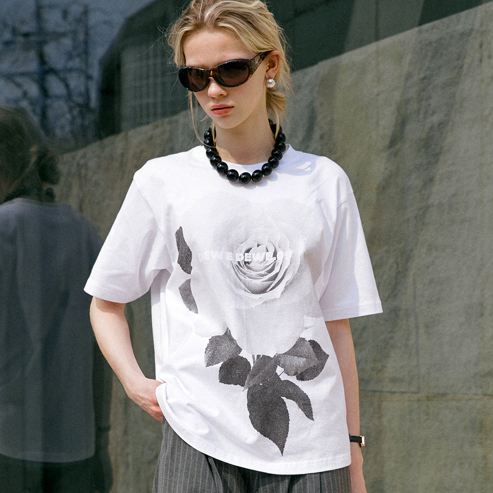 DEWEDEWE Rose 09 Top_White