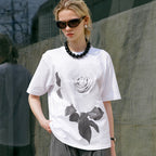 DEWEDEWE Rose 09 Top_White