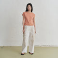 MONOCHROME rina cotton t-shirt (2color)