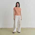 MONOCHROME rina cotton t-shirt (2color)