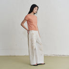 MONOCHROME rina cotton t-shirt (2color)