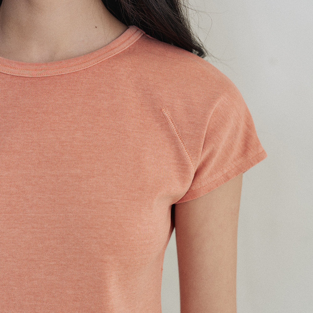 MONOCHROME rina cotton t-shirt (2color)