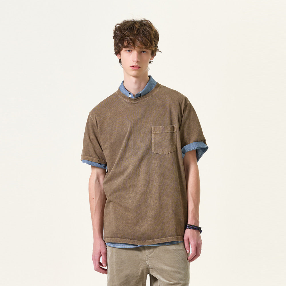 Good on Pigment Dying Pocket Short Sleeve T-Shirt Collection