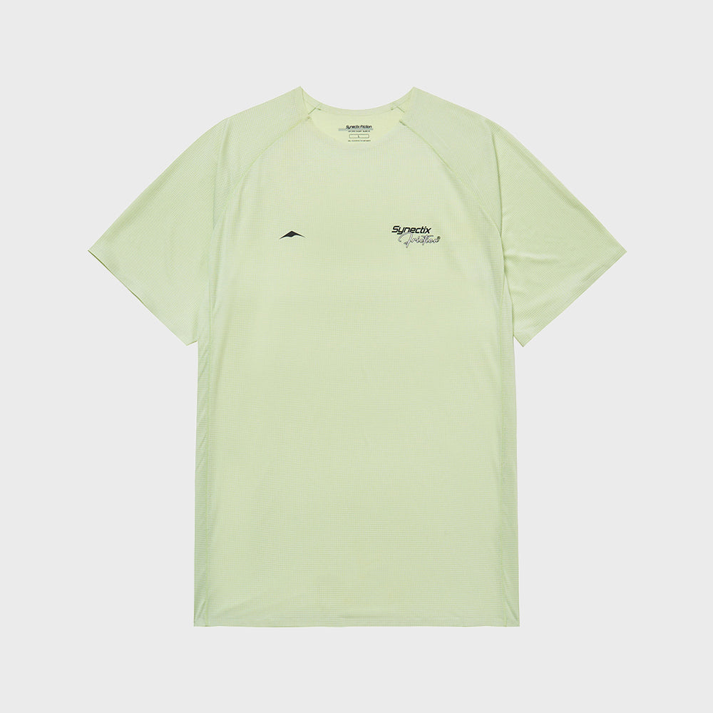 GOYOWEAR [Synectics Friction] AIR GRID SHORT SLEEVE (LIGHT LIME)