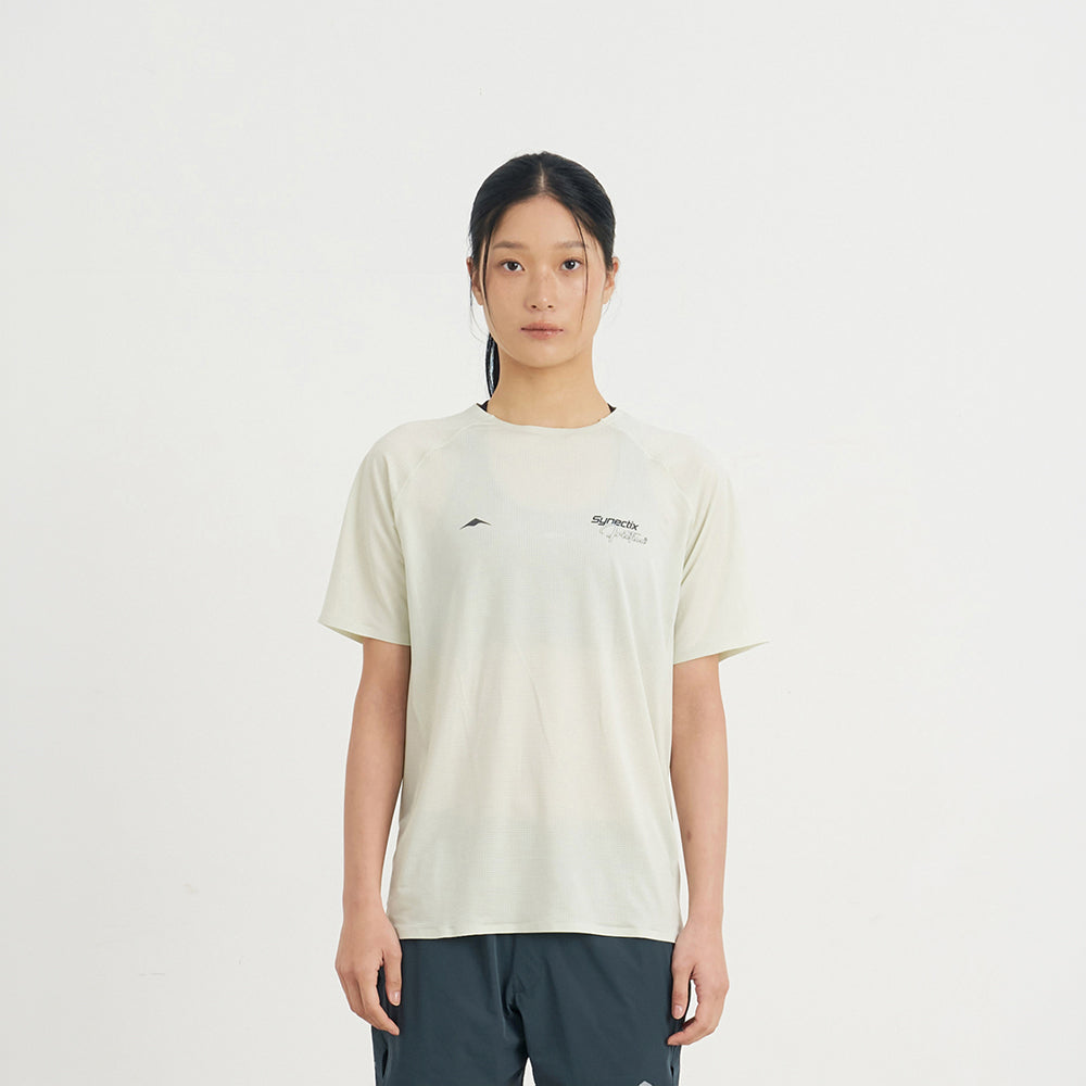 GOYOWEAR [Synectics Friction] AIR GRID SHORT SLEEVE (LIGHT LIME)