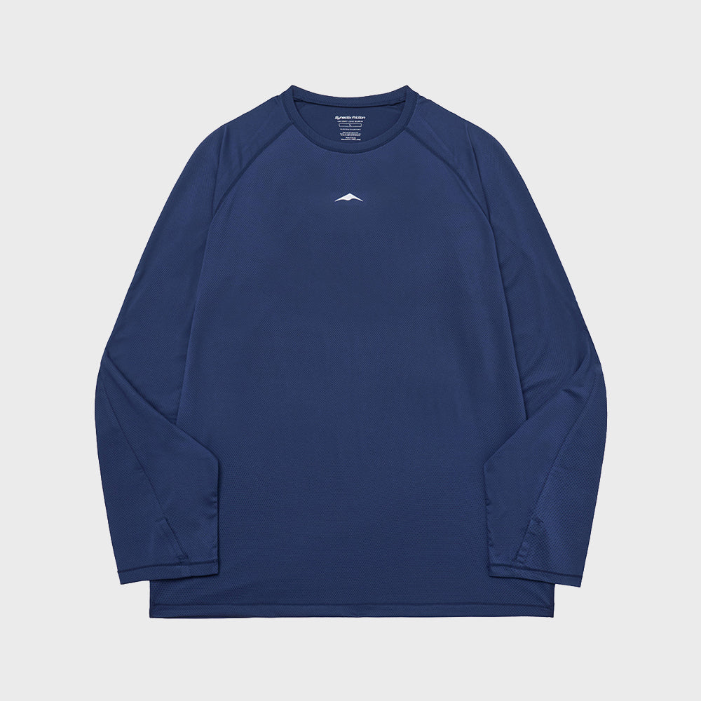GOYOWEAR [Synectics Friction] AIR DRIFT LONG SLEEVE (MIDNIGHT BLUE)