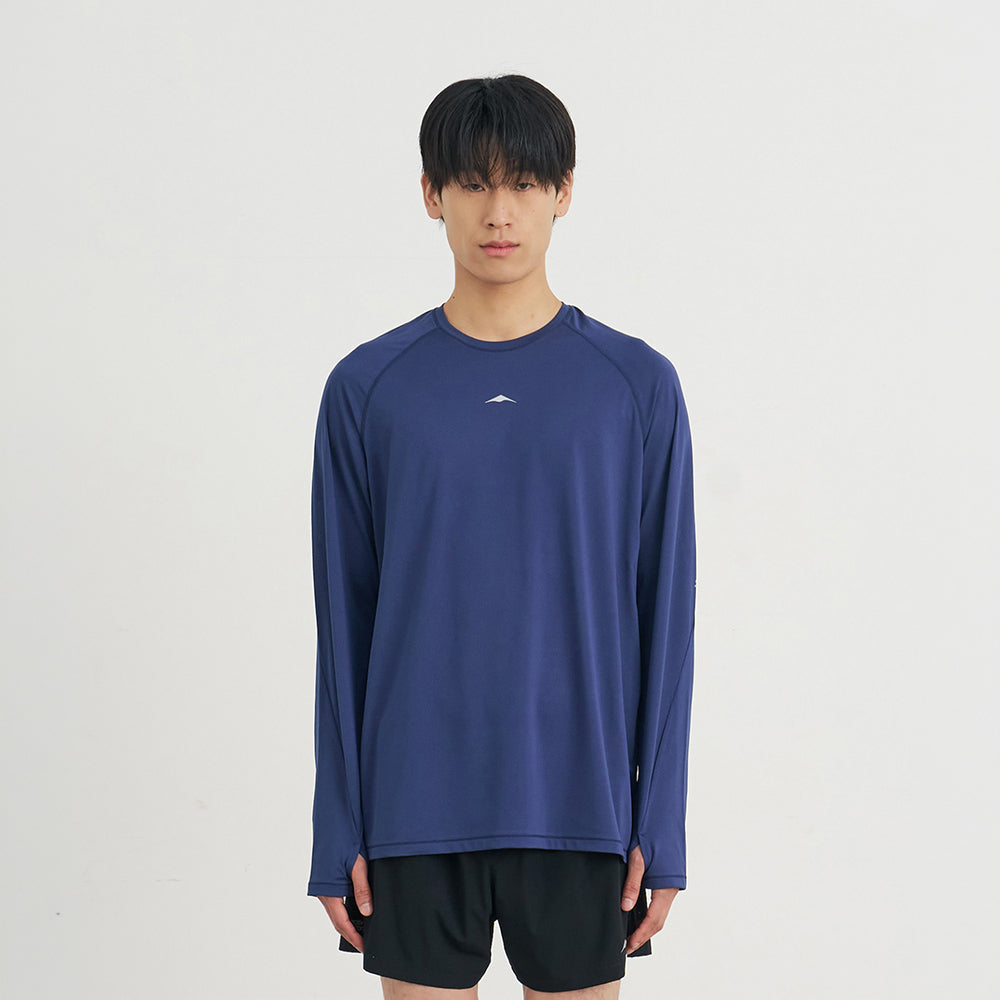 GOYOWEAR [Synectics Friction] AIR DRIFT LONG SLEEVE (MIDNIGHT BLUE)