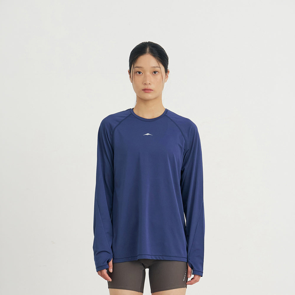GOYOWEAR [Synectics Friction] AIR DRIFT LONG SLEEVE (MIDNIGHT BLUE)