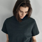 ARCHAIC [2nd] stripe t-shirt_navy