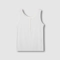 JAJU [JAJU/Jaju] Women's modal lip sleeveless lounge t-shirt_white