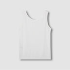 JAJU [JAJU/Jaju] Women's modal lip sleeveless lounge t-shirt_white