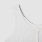 JAJU [JAJU/Jaju] Women's modal lip sleeveless lounge t-shirt_white