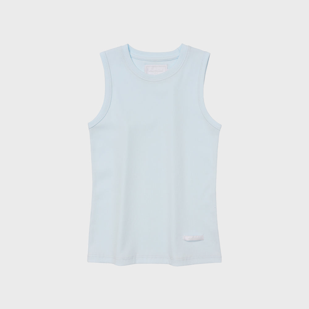 ames worldwide CLASSIC ROUND SLEEVELESS BLUE