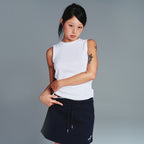 ames worldwide CLASSIC ROUND SLEEVELESS WHITE