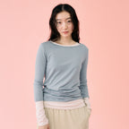 MANGOMANYPLEASE [ROUTINE] POWDER TEE_6COLORS