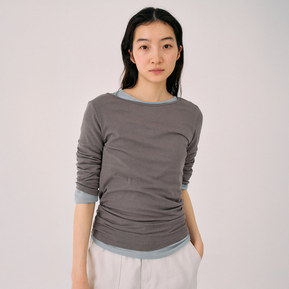 MANGOMANYPLEASE [ROUTINE] POWDER TEE_6COLORS