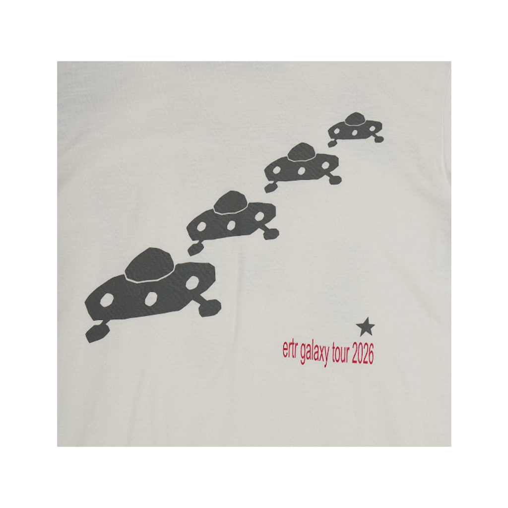 ERTR Galaxy Tour T-Shirt White