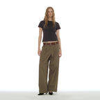PARTIMENTO WOMEN MILES 9 CORE RELAXED TEE_DUSTY NAVY
