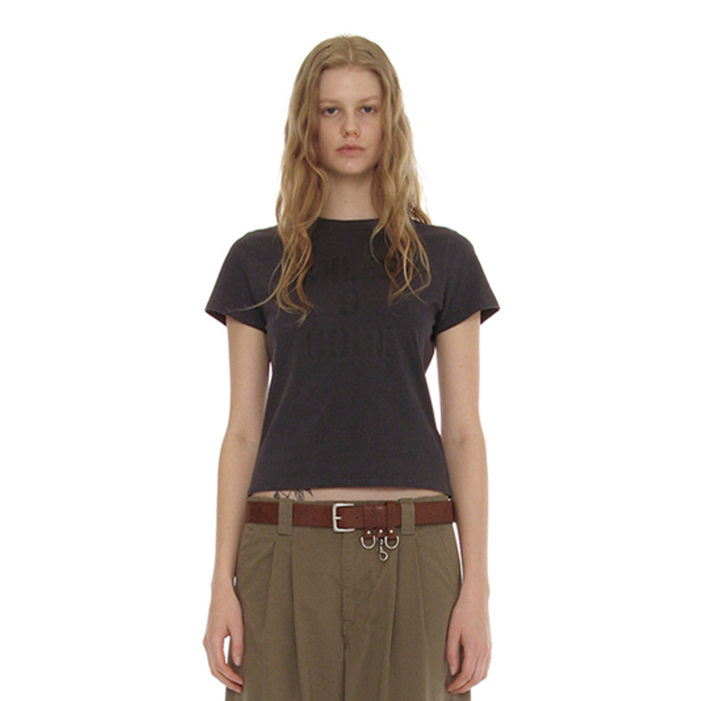 PARTIMENTO WOMEN MILES 9 CORE RELAXED TEE_DUSTY NAVY