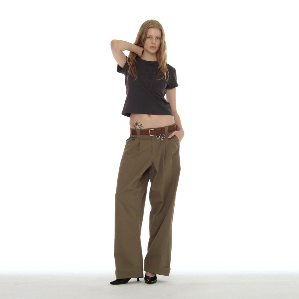 PARTIMENTO WOMEN MILES 9 CORE RELAXED TEE_DUSTY NAVY
