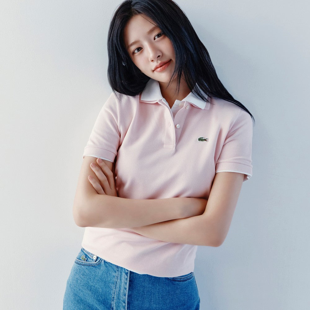 LACOSTE Women's Basic Regular Fit Polo Shirt PF7839-56G ADY