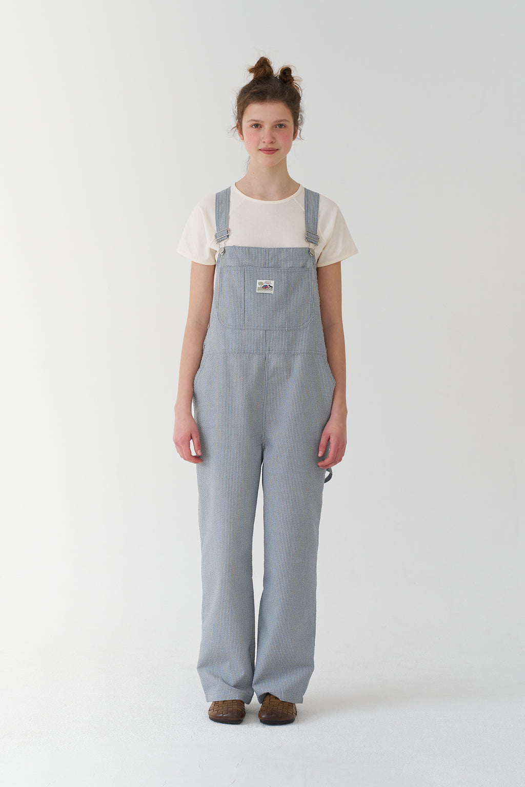 pesto Pesto Jumpsuit Stripe Suspender Pants