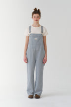 pesto Pesto Jumpsuit Stripe Suspender Pants