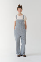 pesto Pesto Jumpsuit Stripe Suspender Pants