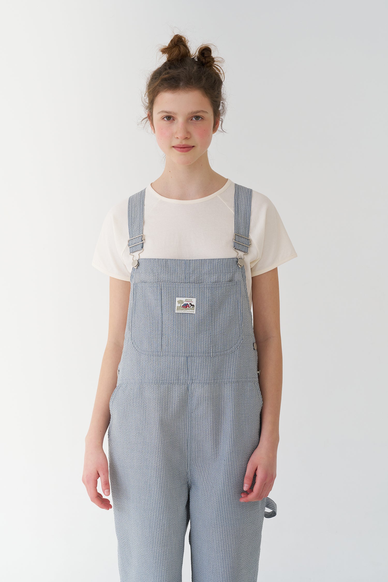 pesto Pesto Jumpsuit Stripe Suspender Pants