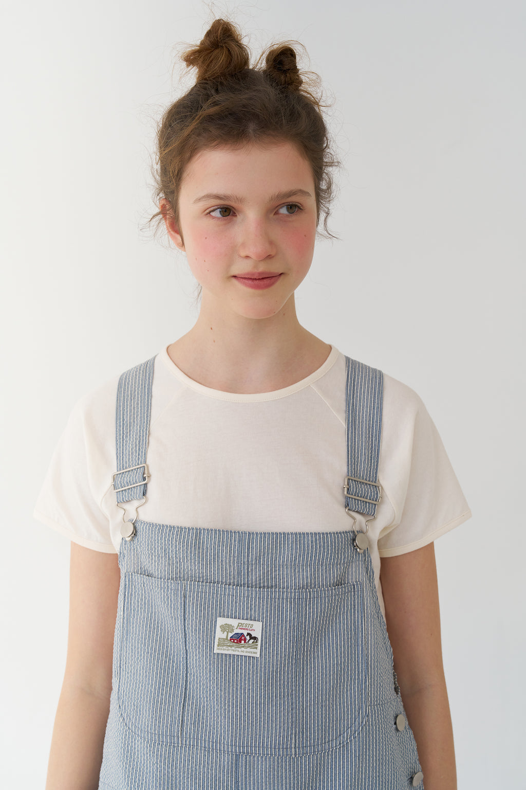 pesto Pesto Jumpsuit Stripe Suspender Pants