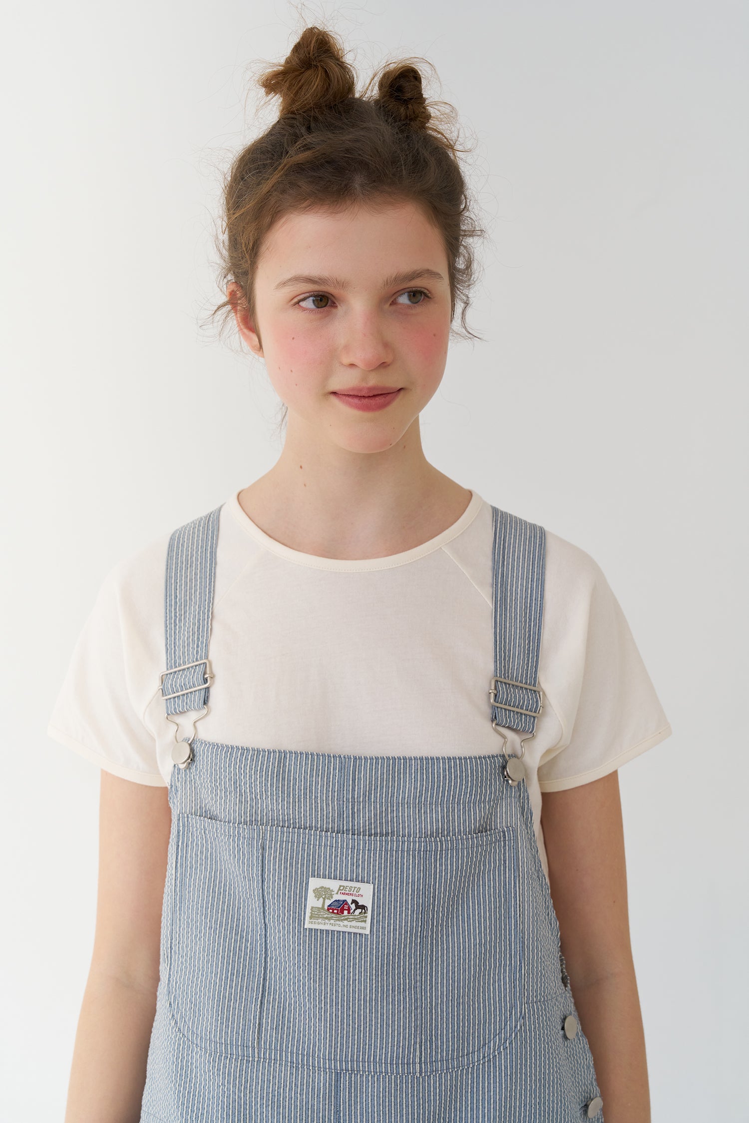 pesto Pesto Jumpsuit Stripe Suspender Pants