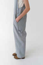 pesto Pesto Jumpsuit Stripe Suspender Pants