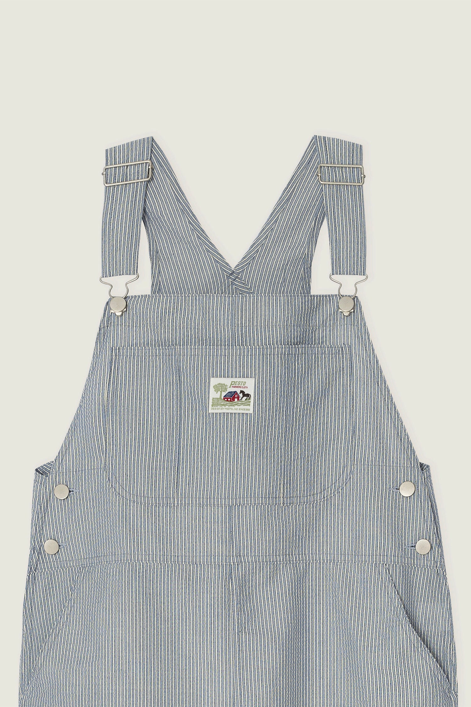 pesto Pesto Jumpsuit Stripe Suspender Pants