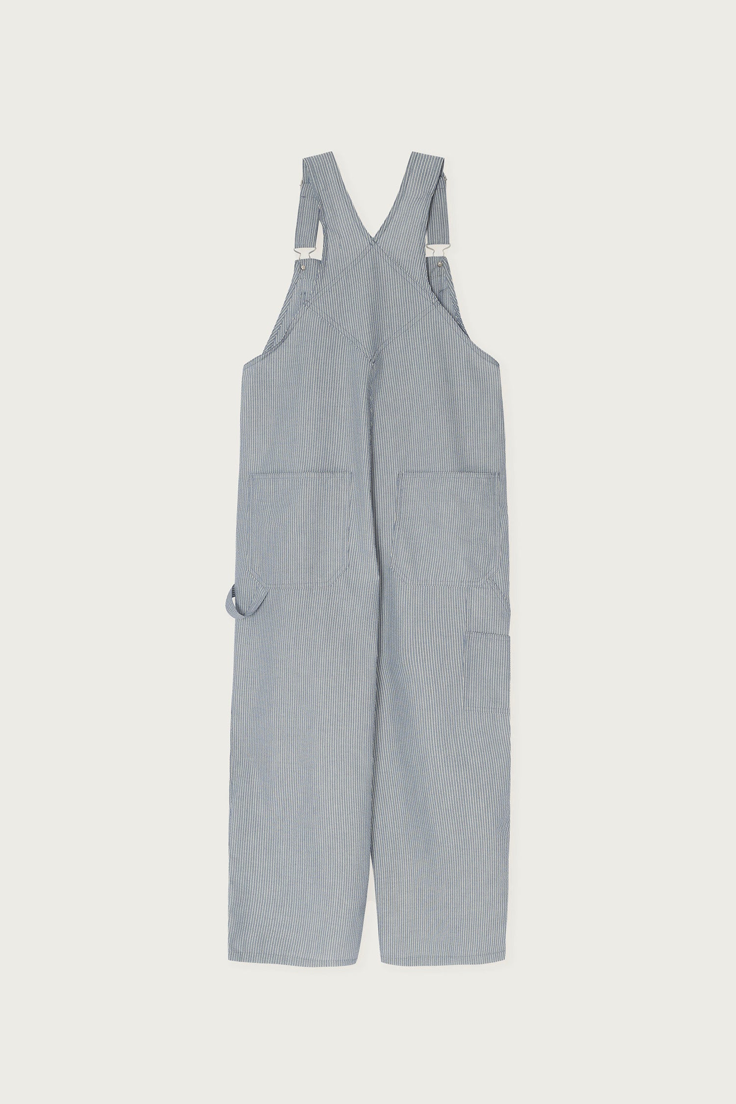 pesto Pesto Jumpsuit Stripe Suspender Pants