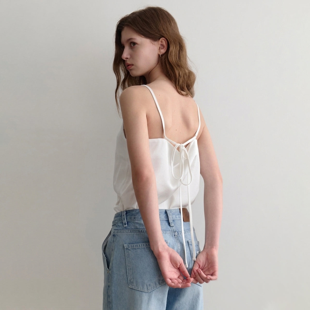 LENAV Satin Back Sleeveless (4 colors)