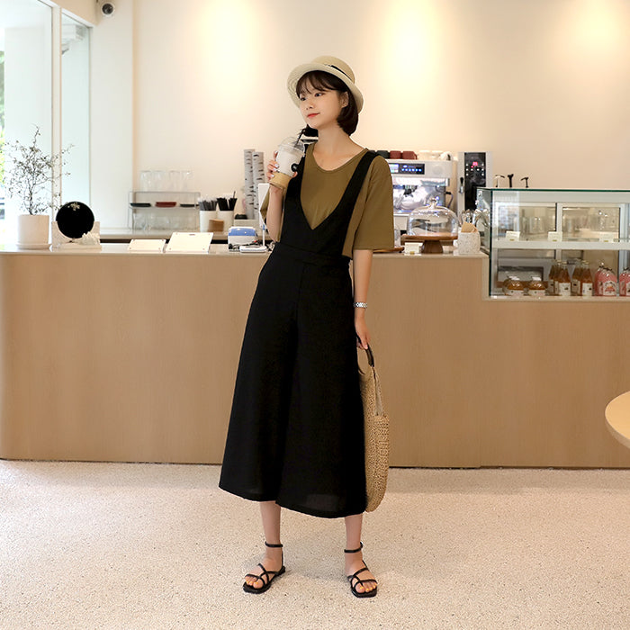 BBAEBBAE BBAEBBAE Jumpsuit Sleeveless Linen