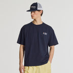 NEW BALANCE NBNEG31643 / UNI Sunny Rainey illustration short sleeve t-shirt (NAVY)