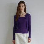 ON&ON [SET] Organza cardigan + sleeveless set NEK6MD414_2color
