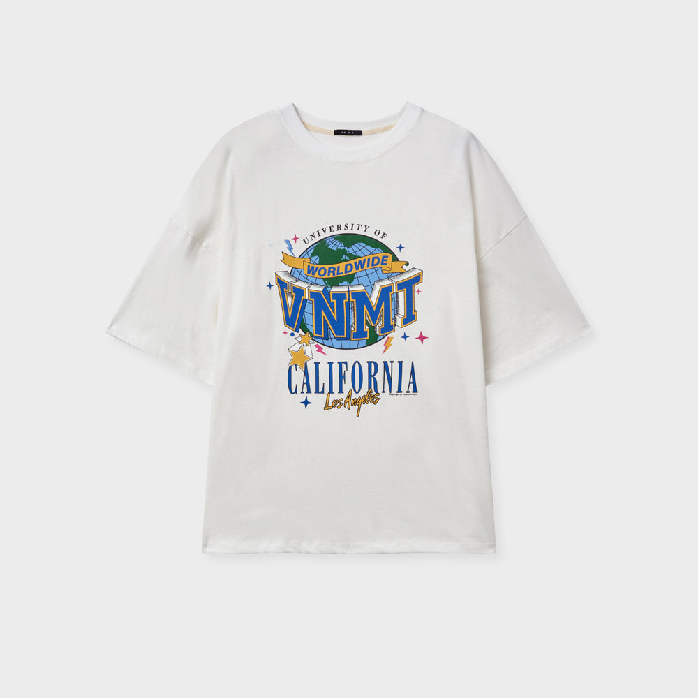 vanishment [07/21 Pre-order delivery][3rd] California tee_ivory
