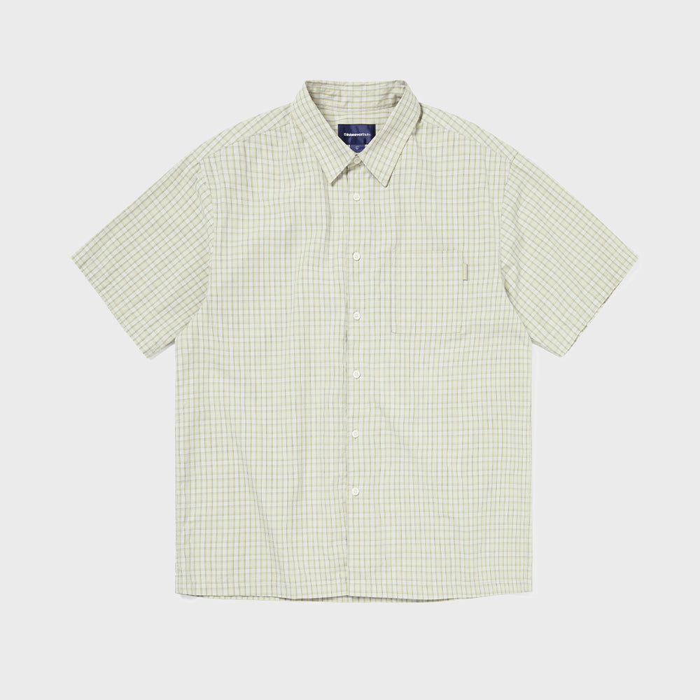 thisisneverthat Check S/S Shirt Lemon