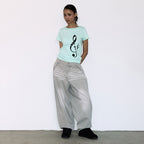 FANCY CLUB CLEF SYMBOL TEE (MINT) F26QB143