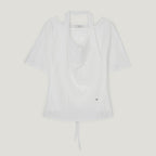 TWEE Ind halterneck tank top short sleeve blouse set