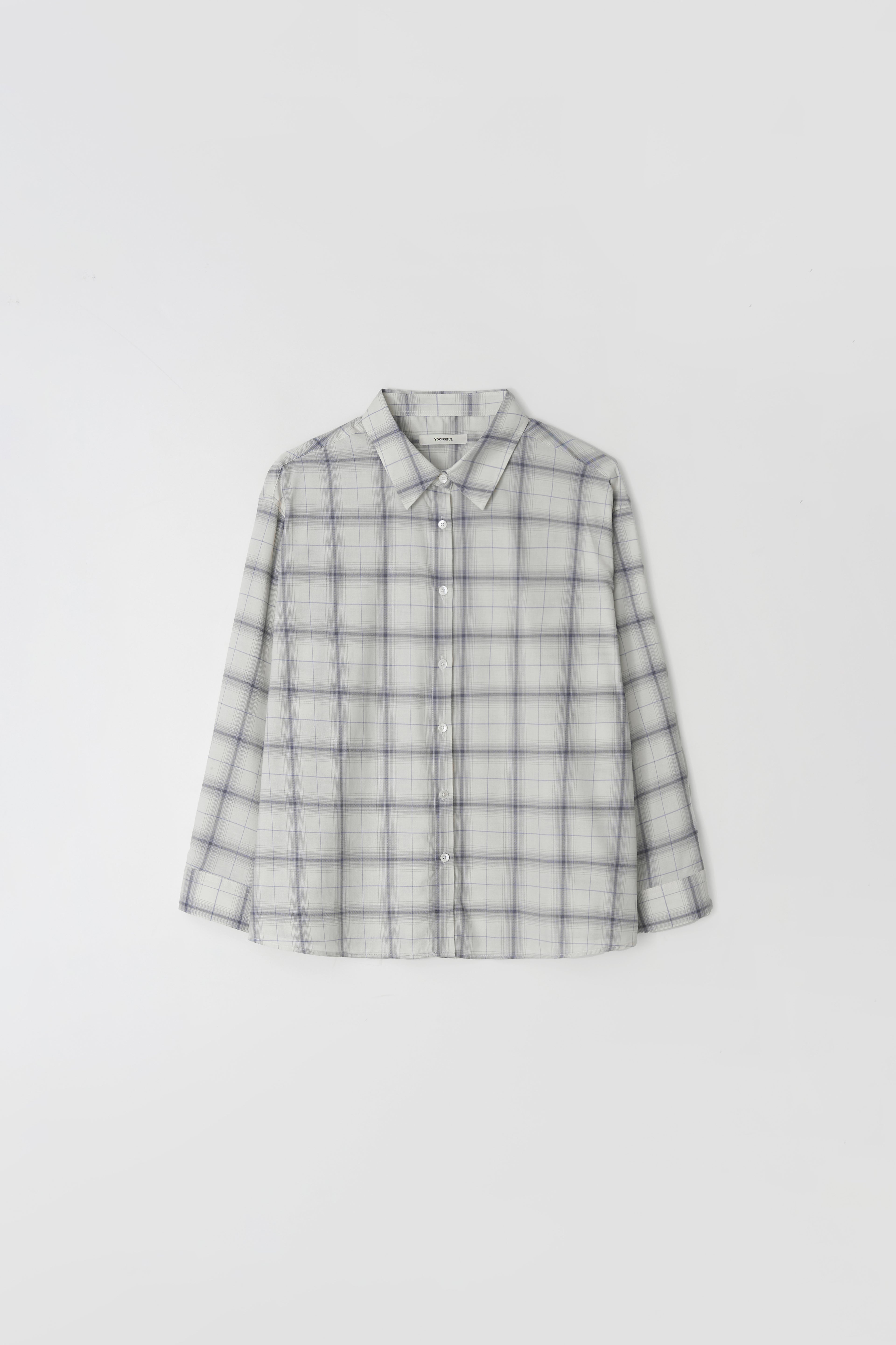 YOONSEUL The blues check shirt