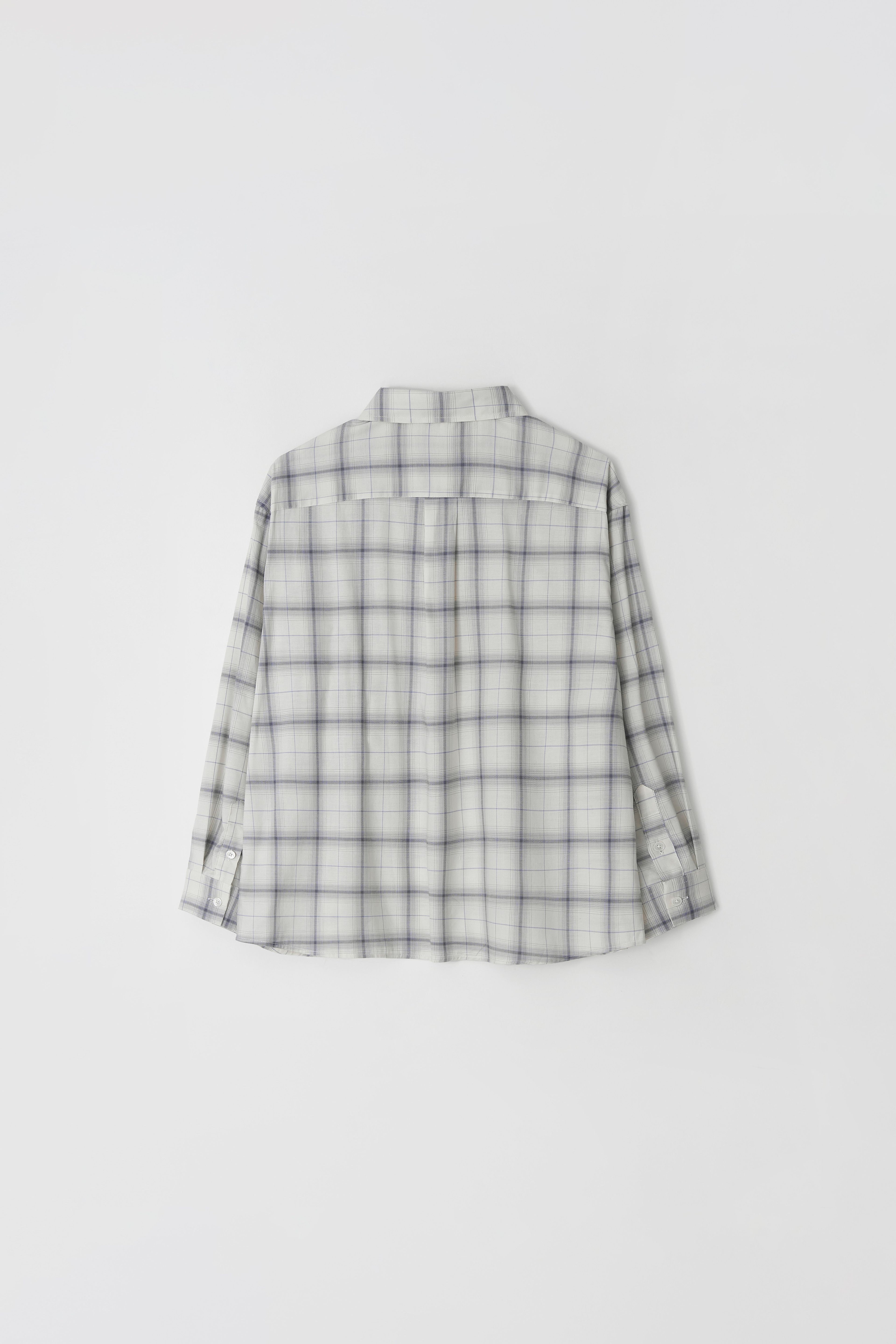 YOONSEUL The blues check shirt