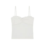 ILLIGO Rose Lace Sleeveless White
